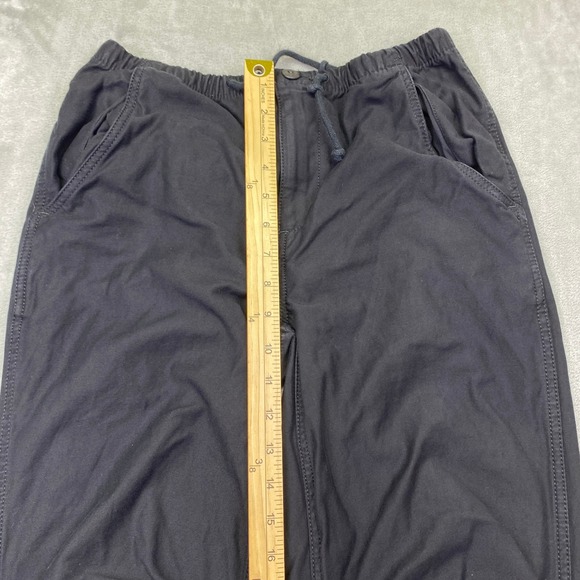 Tna Black Cargo Jogger Pants Drawstring Waist Cargo Pockets Elastic Cuffs XS - Picture 2 of 9